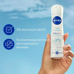 Nivea Fresh Natural Deodorant Spray