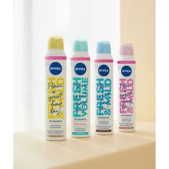 Nivea Fresh Revive 3-in-1 Droogshampoo voor Donkerblond Haar