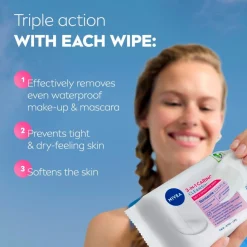 Nivea Skincare NIVEA 3-In-1 Reinigingsdoekjes Clearance