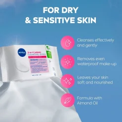 Nivea Skincare NIVEA 3-In-1 Reinigingsdoekjes Clearance