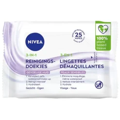 Nivea Skincare NIVEA 3-In-1 Sensitive Reinigingsdoekjes Sale