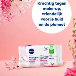 Nivea Skincare NIVEA 3-In-1 Verzachtende Reinigingsdoekjes