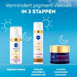 Nivea Skincare NIVEA Luminous630 Anti-spot SPF30 03 Dark 3-in-1 CC Crème New