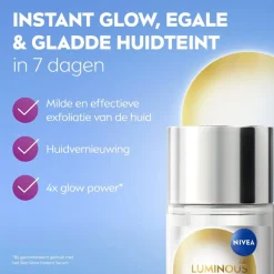 Nivea Skincare NIVEA Luminous630 Skin Glow Liquid Refiner Exfoliant Sale