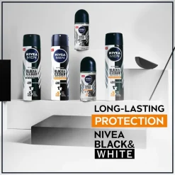 Nivea Men Black & White Invisible Ultimate Impact Antitranspirant Spray Clearance