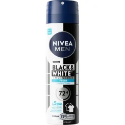 Nivea Men Black & White Invisible Fresh Antitranspirant Spray Online