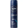 Nivea Men Deep Black Carbon Beat Antitranspirant Spray New