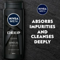 Nivea Men Deep Clean 3-in-1 Douchegel Clearance