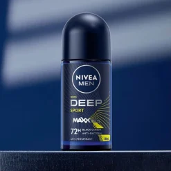 Nivea Men Deep Sport MaxxTech Antitranspirant Roller Clearance
