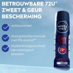 Nivea Men Dry Impact Antitranspirant Spray Online
