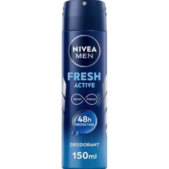 Nivea Men Fresh Active Deodorant Spray Clearance