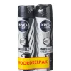 Nivea Men Invisible For Black & White Deodorant Spray New