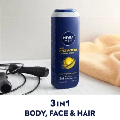 Nivea Men Power 24H Fresh Effect 3-in-1 Douchegel Discount