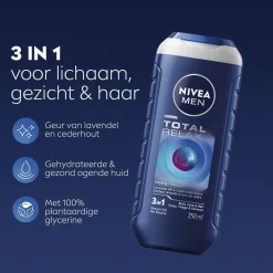 Nivea Men Total Relax 3-in-1 Showergel Outlet