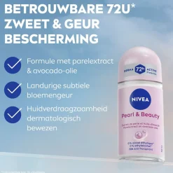 Nivea Pearl & Beauty Antitranspirant Roller Hot
