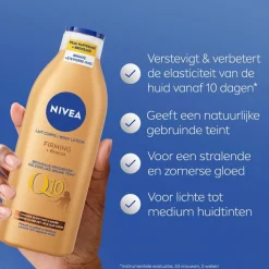 Nivea Q10 Firming + Bronze Bodylotion Hot