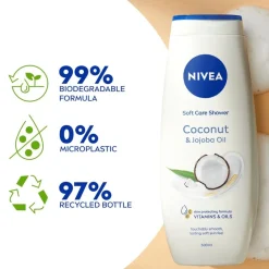 Nivea Soft Care Coconut & Jojoba Oil Showergel Online