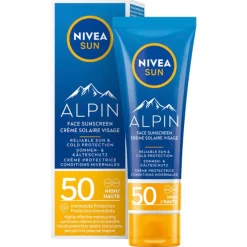 Nivea Sun Alpin SPF50 Face Zonnebrandcrème New
