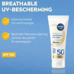 Nivea Sun Breathable UV Specialist Luminous630 Anti-Spot SPF50+ Zonnefluïde Discount