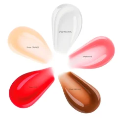 NO LABEL 02 Sheer Red Gloss Balm Clearance