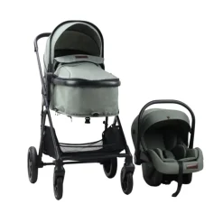 Novi Baby Novi Jaxx V2 4-in-1 Kinderwagen met Autostoel en Isofixbase Hot
