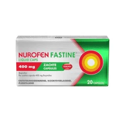 Nurofen Fastine Ibuprofen 400mg Liquid Caps Hot