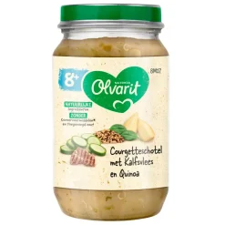 Olvarit Nutricia 8M+ Courgetteschotel met Kalfsvlees New