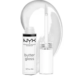 NYX Professional Makeup Butter Gloss 54 Clear Lipgloss Discount