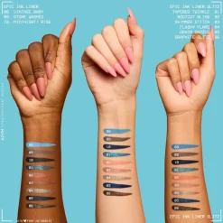 NYX Professional Makeup Epic Ink Liner Glitz Tapered Twinkle 01 Eyeliner Hot