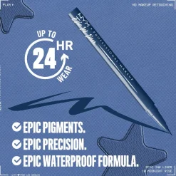 NYX Professional Makeup Epic Ink Liner Midnight Rise 10 Matte Eyeliner New