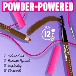 NYX Professional Makeup Powder Louder Soft Brown Brow Pencil Discount