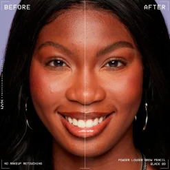 NYX Professional Makeup Powder Louder Black Brow Pencil Online