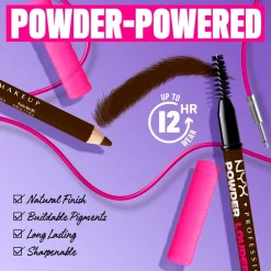 NYX Professional Makeup Powder Louder Ash Brown Brow Pencil Hot