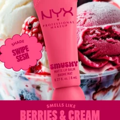 NYX Professional Makeup Smushy 02 Swipe Sesh Matte Lip Balm Clearance