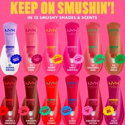 NYX Professional Makeup Smushy 08 Smudge Fudge Matte Lip Balm Best