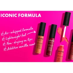 NYX Professional Makeup SMLC19 Cannes Soft Matte Lip Cream Hot