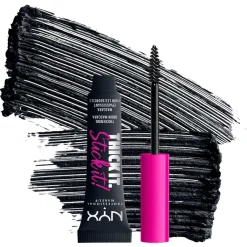 NYX Professional Makeup Thick It. Stick It! Black Brow Mascara Hot