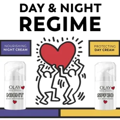 Olay Total Effects 7-in-1 Nachtcrème Keith Haring Artist Edition Online