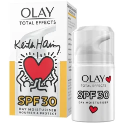Olay Total Effects 7-in-1 SPF30 Dagcrème Keith Haring Artist Edition Sale