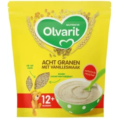 Olvarit 12+M Acht Granen Vanille Ontbijtpap Discount
