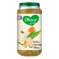Olvarit 18+M Risotto Doperwt Kalkoen New