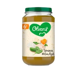 Olvarit 6+M Spinazie, Witvis, Rijst New