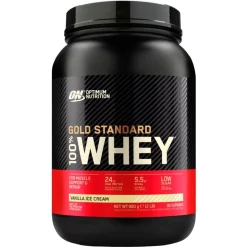 Optimum Nutrition Gold Standard Vanilla Ice Cream 100% Whey Protein Powder Discount