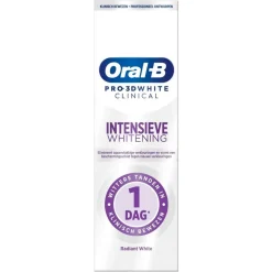 Oral B Oral-B Pro 3D White Clinical Intensieve Whitening Radiant White Tandpasta Online