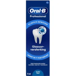 Oral B Oral-B Professional Glazuurversterking Zachte Munt Tandpasta New
