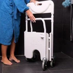 Identités Orange Medicals Tobago Opklapbare Douchestoel Clearance