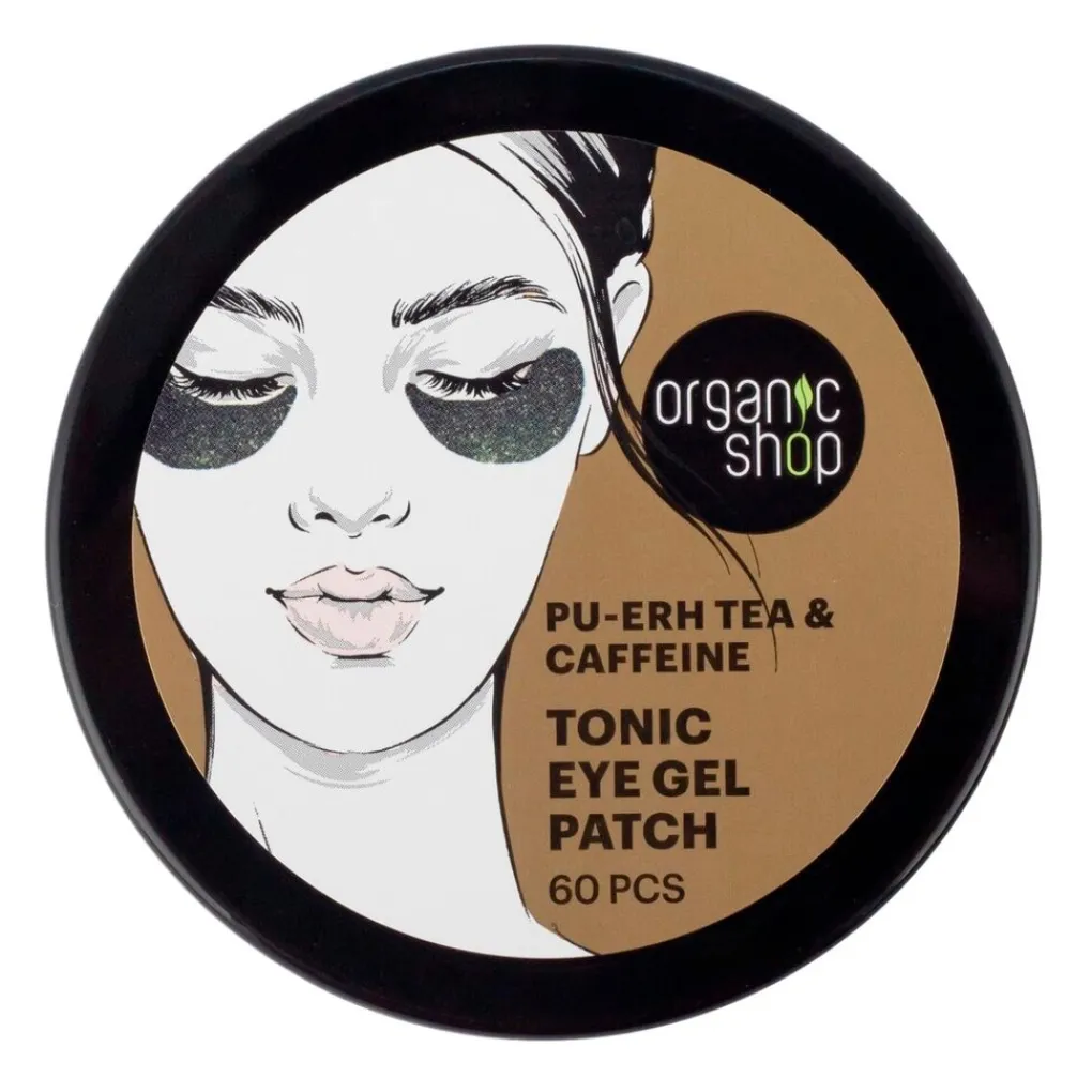 Organic Shop Pu-Erh Tea & Caffeine Tonic Eye Gel Patch Clearance