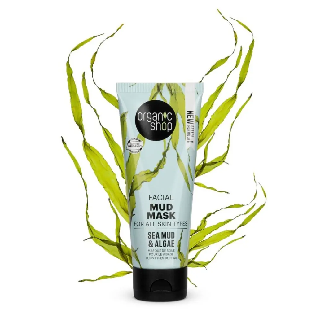 Organic Shop Sea Mud Algae Facial Mud Mask Hot