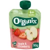 Organix Bio 4M+ Appel en Aardbei Knijpzakje Online