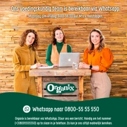 Organix Bio 4M+ Appel en Aardbei Knijpzakje Online